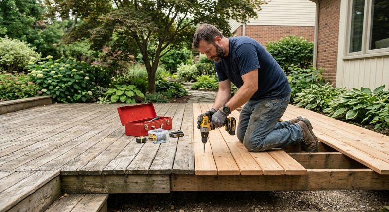 Deck Floor Repair in Redmond, WA
