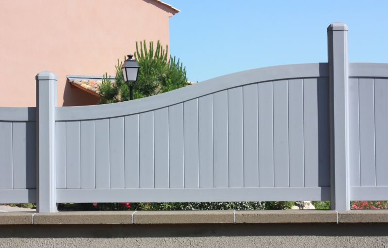 Vinyl Fence with Decorative Elements