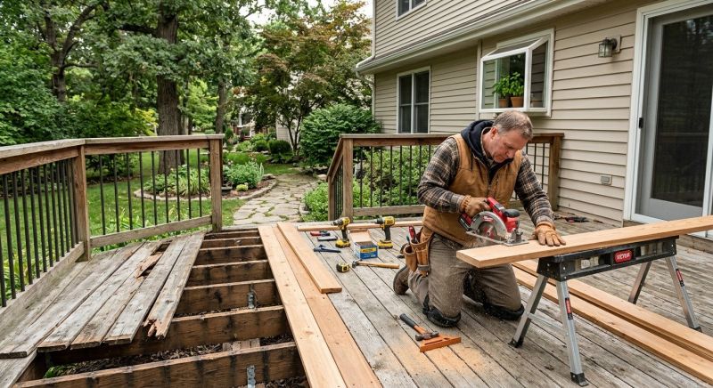 Wood Deck Repair in Seattle, WA